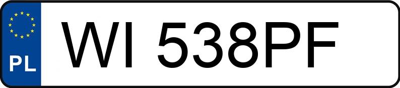 Numer rejestracyjny WI 538PF posiada MERCEDES-BENZ CLA 220 4MATIC - WI538PF