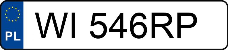 Numer rejestracyjny WI 546RP posiada AUDI AUDI A6 AVANT - WI546RP