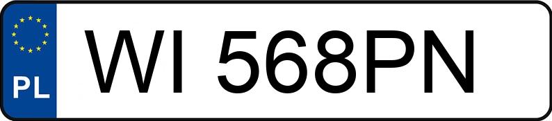 Numer rejestracyjny WI 568PN posiada VOLVO XC60 - WI568PN