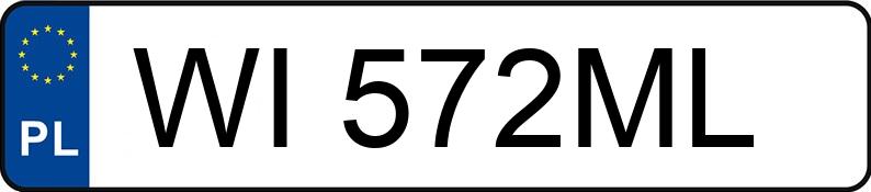 Numer rejestracyjny WI 572ML posiada TOYOTA Corolla 1.2 Turbo MR`19 E6 Comfort - WI572ML