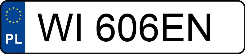Numer rejestracyjny WI 606EN posiada PEUGEOT 301 - WI606EN