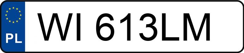 Il numero di registrazione WI 613LM ha OPEL Astra V Sports Tourer MR`20 E6 GS Line S&S CVT - WI613LM