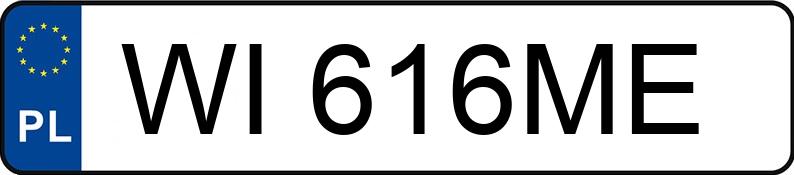 Numer rejestracyjny WI 616ME posiada CUPRA FORMENTOR - WI616ME