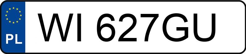 Numer rejestracyjny WI 627GU posiada SKODA SUPERB - WI627GU