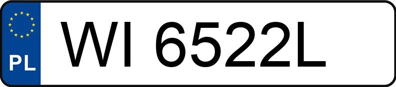 Numer rejestracyjny WI 6522L posiada MERCEDES-BENZ E 300 Diesel 124 E 300D - WI6522L