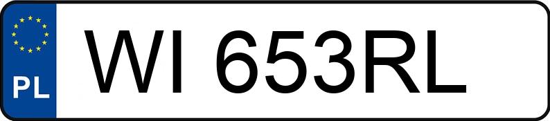 Numer rejestracyjny WI 653RL posiada AUDI Q5 - WI653RL
