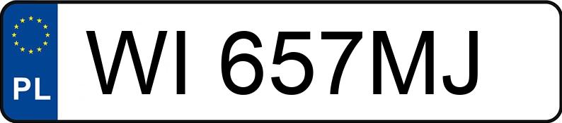 Numer rejestracyjny WI 657MJ posiada KIA STINGER - WI657MJ Numer rejestracyjny WI 657MJ posiada KIA STINGER - WI657MJ