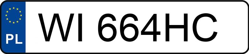 Numer rejestracyjny WI 664HC posiada PORSCHE CAYENNE TURBO S - WI664HC