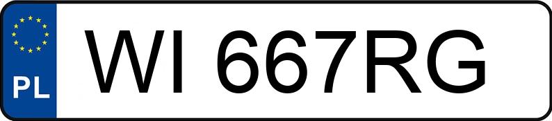 Numer rejestracyjny WI 667RG posiada TOYOTA Corolla 1.5 MR`23 E6d Comfort+Tech - WI667RG