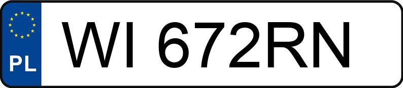 Pirat drogowy w pojeździe o numerach rejestracyjnych WI672RN Pirat drogowy w pojeździe o numerach rejestracyjnych WI672RN