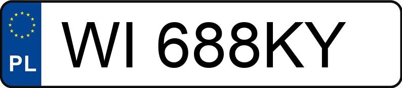 Numer rejestracyjny WI 688KY posiada AUDI Q3 35 TDI MR`19 E6d F3 S tronic - WI688KY