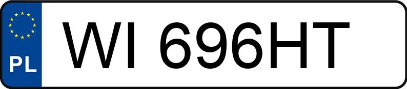 Numer rejestracyjny WI 696HT posiada IVECO/DIGICROSS 35S18/DG IS35SI2AA - WI696HT