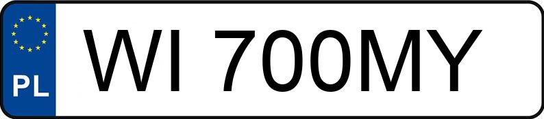 Numer rejestracyjny WI 700MY posiada SKODA Fabia IV 1.0 TSI MR`22 E6d Style DSG - WI700MY