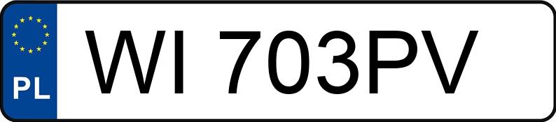 Numer rejestracyjny WI 703PV posiada VOLKSWAGEN Polo VI 2.0 MR`18 E6 GTI DSG - WI703PV Numer rejestracyjny WI 703PV posiada VOLKSWAGEN Polo VI 2.0 MR`18 E6 GTI DSG - WI703PV