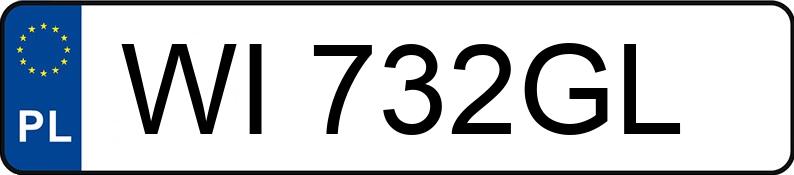 Numer rejestracyjny WI 732GL posiada FORD GALAXY - WI732GL