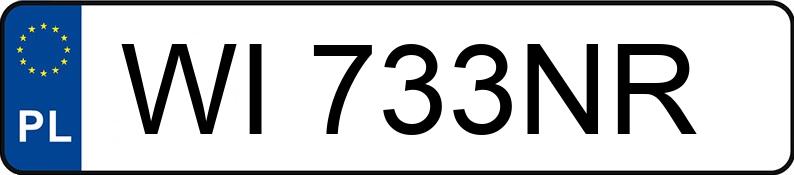 Numer rejestracyjny WI 733NR posiada MERCEDES-BENZ E 300 - WI733NR