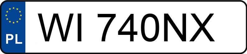 Numer rejestracyjny WI 740NX posiada OPEL ZAFIRA - WI740NX Numer rejestracyjny WI 740NX posiada OPEL ZAFIRA - WI740NX