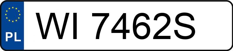 Numer rejestracyjny WI 7462S posiada MERCEDES-BENZ UNIMOG 424 - WI7462S