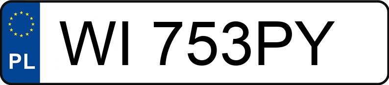 Numer rejestracyjny WI 753PY posiada LAND ROVER Range Rover Sport III 3.0 Diesel MR`23 E6d SE - WI753PY