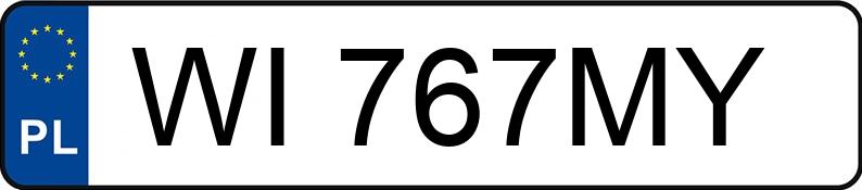 Numer rejestracyjny WI 767MY posiada TOYOTA Highlander Hybrid MR`21 E6AP Comfort CVT - WI767MY
