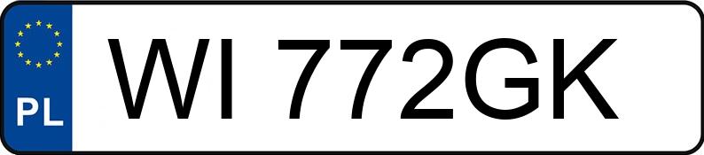 Numer rejestracyjny WI 772GK posiada FERRARI F 12 - WI772GK Numer rejestracyjny WI 772GK posiada FERRARI F 12 - WI772GK