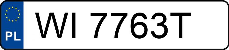 Numer rejestracyjny WI 7763T posiada SEAT LEON - WI7763T Numer rejestracyjny WI 7763T posiada SEAT LEON - WI7763T