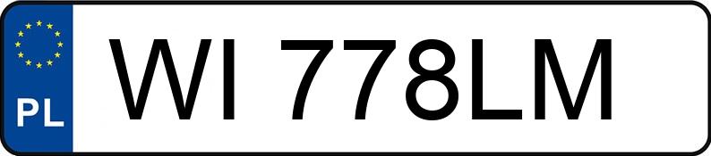 Numer rejestracyjny WI 778LM posiada MERCEDES-BENZ B 180 - WI778LM