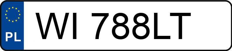 Numer rejestracyjny WI 788LT posiada BMW 318 I - WI788LT Numer rejestracyjny WI 788LT posiada BMW 318 I - WI788LT