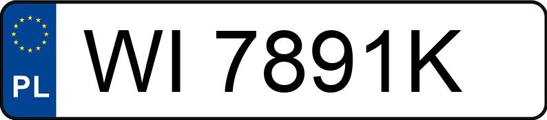 Numer rejestracyjny WI 7891K posiada Skoda Superb - WI7891K Numer rejestracyjny WI 7891K posiada Skoda Superb - WI7891K