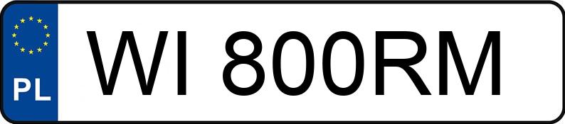 Il numero di registrazione WI 800RM ha JETOUR T2 2.0 MR`23 E6 Real Time 4WD - WI800RM