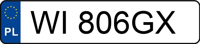 Numer rejestracyjny WI 806GX posiada FORD-CNG-TECHNIK FOCUS RS - WI806GX