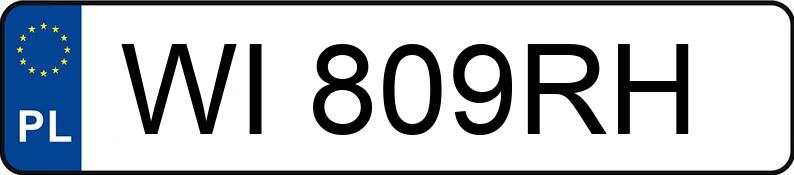 Numer rejestracyjny WI 809RH posiada MERCEDES-BENZ CLA 200 - WI809RH Numer rejestracyjny WI 809RH posiada MERCEDES-BENZ CLA 200 - WI809RH