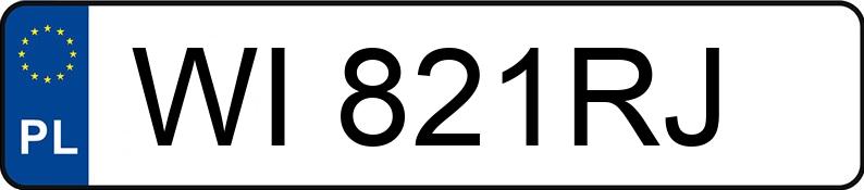 Numer rejestracyjny WI 821RJ posiada MITSUBISHI Lancer 1.6 MR`11 E5 - WI821RJ Numer rejestracyjny WI 821RJ posiada MITSUBISHI Lancer 1.6 MR`11 E5 - WI821RJ