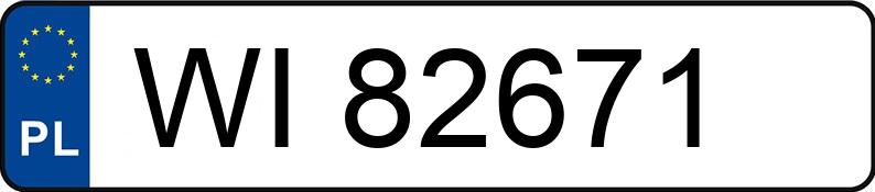 Il numero di registrazione WI 82671 ha DAEWOO / FSO Lanos 1.5 Kat. MR`97 E3 SE - WI82671