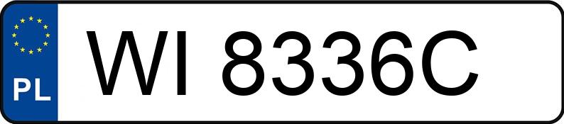 Numer rejestracyjny WI 8336C posiada OPEL Corsa C 1.3 CDTI MR`00 E3 Cosmo - WI8336C