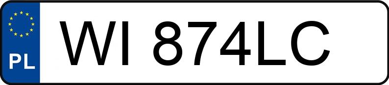 Numer rejestracyjny WI 874LC posiada VOLVO 940 2.3 Turbo Kat. T - WI874LC