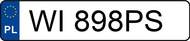 Numer rejestracyjny WI 898PS posiada FORD Focus 2.0 MR`08 E4 Trend - WI898PS