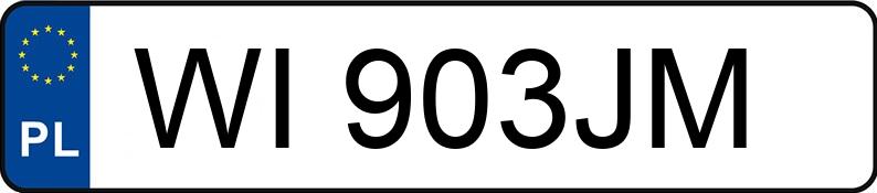 Numer rejestracyjny WI 903JM posiada SKODA Octavia III 1.6 TDI-CR MR`18 E6 Ambition - WI903JM