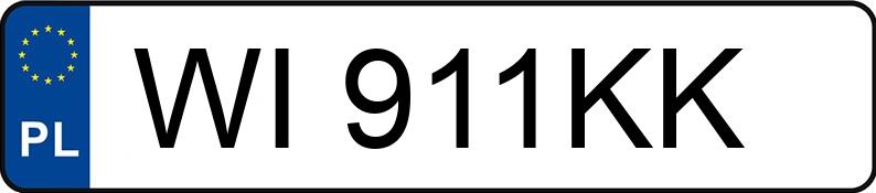 Numer rejestracyjny WI 911KK posiada PORSCHE 911 - WI911KK Numer rejestracyjny WI 911KK posiada PORSCHE 911 - WI911KK