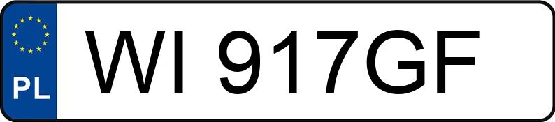 Numer rejestracyjny WI 917GF posiada VOLKSWAGEN Passat B8 1.4 TSI MR`15 E6 Comfortline ACT DSG - WI917GF