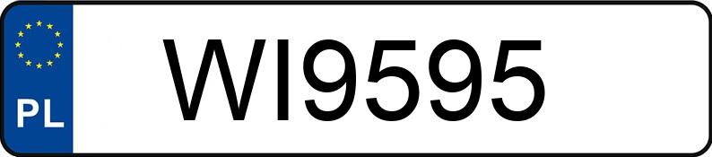 Numer rejestracyjny WI 9595 posiada SUZUKI Sport./Szosowe do 600 ccm GSR 600 - WI9595