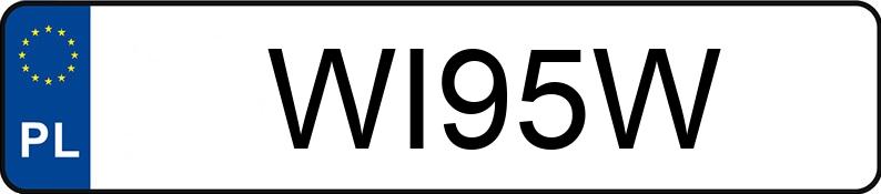 Numer rejestracyjny WI 95W posiada CITROEN AMI 8 - WI95W Numer rejestracyjny WI 95W posiada CITROEN AMI 8 - WI95W