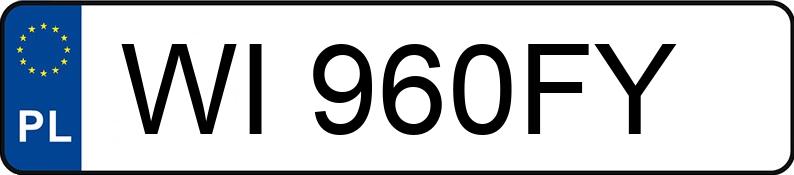 Numer rejestracyjny WI 960FY posiada DACIA Duster MR`14 E6 Outdoor - WI960FY Numer rejestracyjny WI 960FY posiada DACIA Duster MR`14 E6 Outdoor - WI960FY