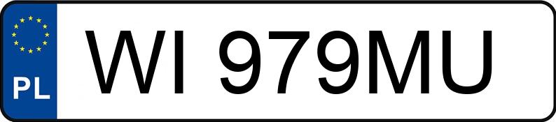 Numer rejestracyjny WI 979MU posiada MERCEDES-BENZ GLC 300 E 4MATIC - WI979MU