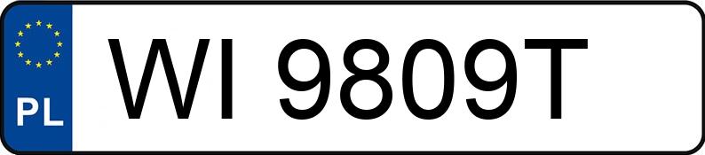 Numer rejestracyjny WI 9809T posiada CHEVROLET ORLANDO KL1Y - WI9809T Numer rejestracyjny WI 9809T posiada CHEVROLET ORLANDO KL1Y - WI9809T