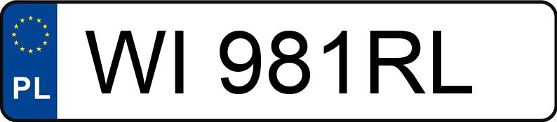 Numer rejestracyjny WI 981RL posiada MERCEDES-BENZ GLA 220 MR`23 E6d H247 4Matic - WI981RL