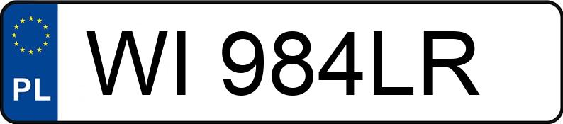Numer rejestracyjny WI 984LR posiada FORD FT Custom 300 2.0 TDCi MR`18 E6.2 3.0t L2 Trail - WI984LR Numer rejestracyjny WI 984LR posiada FORD FT Custom 300 2.0 TDCi MR`18 E6.2 3.0t L2 Trail - WI984LR