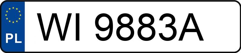 Numer rejestracyjny WI 9883A posiada SUBARU LEGACY - WI9883A Numer rejestracyjny WI 9883A posiada SUBARU LEGACY - WI9883A