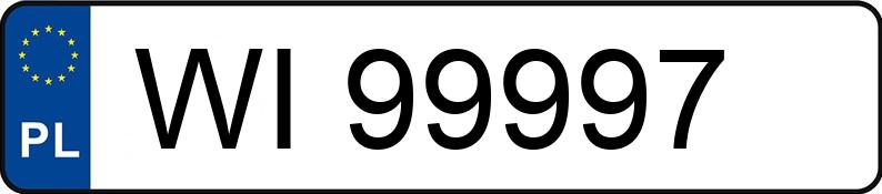 Numer rejestracyjny WI 99997 posiada OPEL ASTRA 1.6 KAT KOMBI - WI99997 Numer rejestracyjny WI 99997 posiada OPEL ASTRA 1.6 KAT KOMBI - WI99997