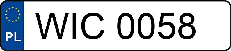 Numer rejestracyjny WIC0058 posiada UAZ 3151 (469) 3151 (469)